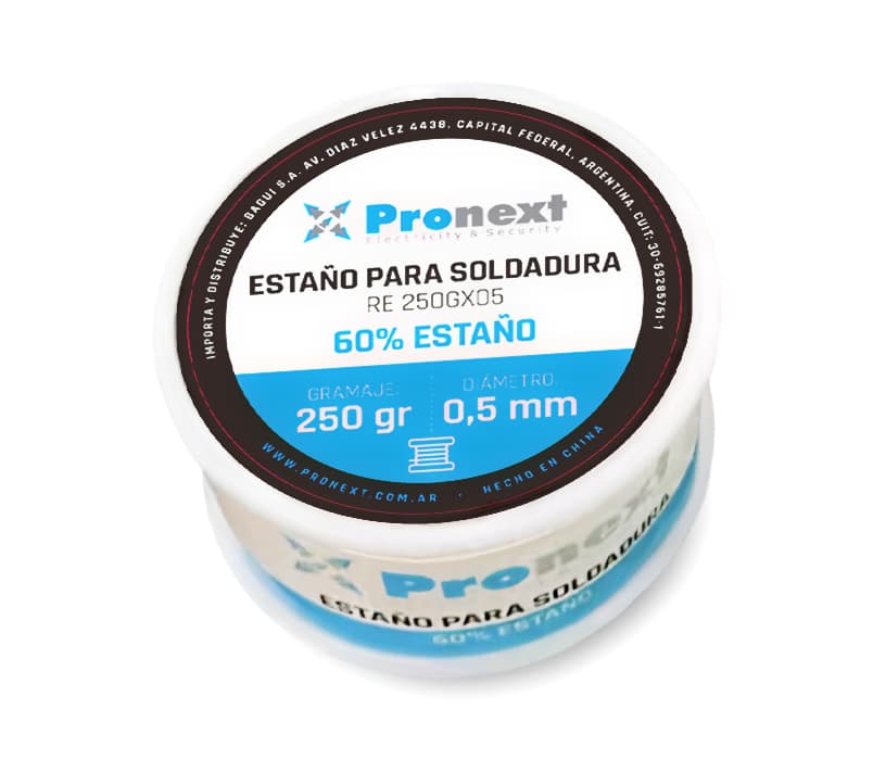 Rollo de Estaño de 250gramos X 0.5mm
