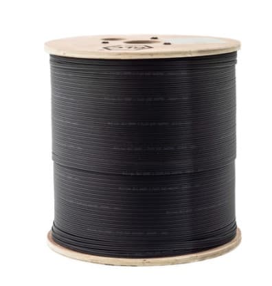Drop Cable Flat 1 Cores SM FIG.8 C/Portante Dielectrico x1000mts (GLC-DROP-1-FLAT-DIE)
