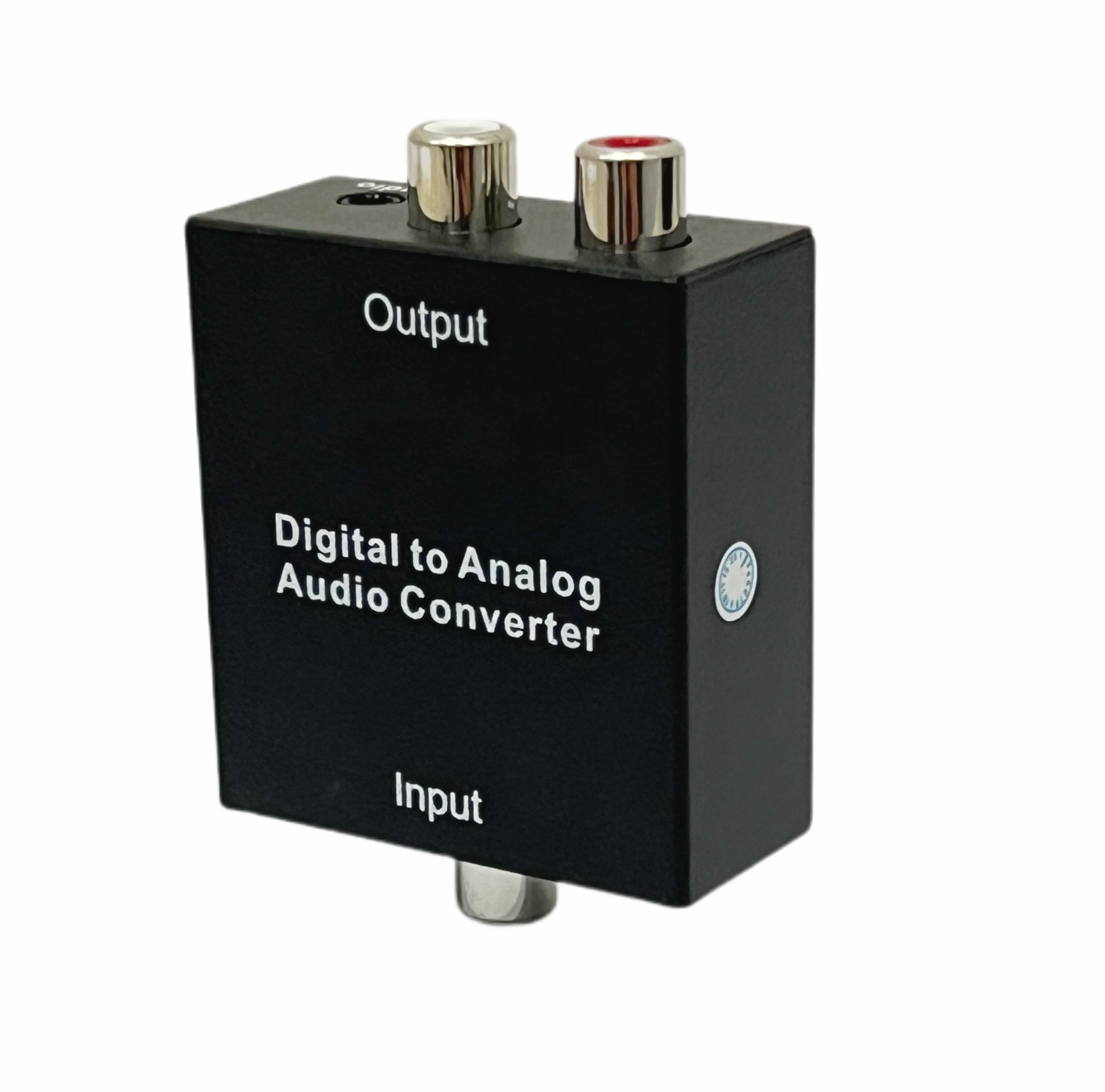 Conver Optico R - Adaptador Audio Optico o Coaxial a Salida RCA o 3,5mm