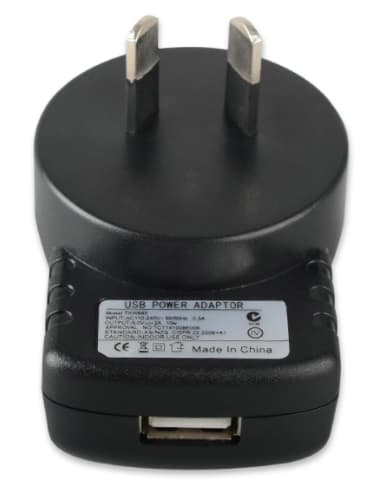 Fuente Switching Pronext de Tensión de Salida 5Vcc 2500mA. Salida USB