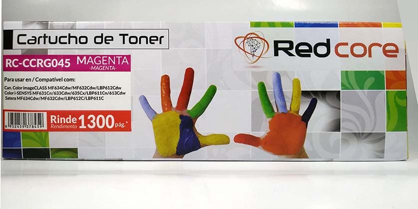 Toner Canon 045 Magenta Alternativo REDCORE (RC-CCRG045)