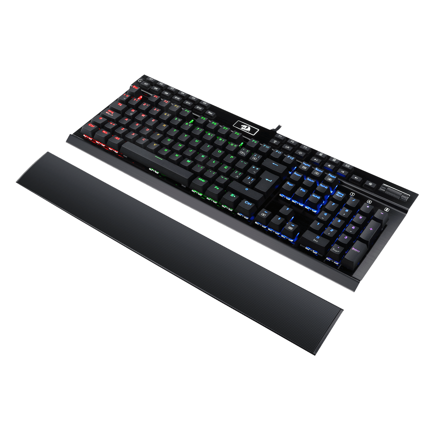 Teclado USB Gamer Mecanico Redragon Yama Negro (K550RGB-1)