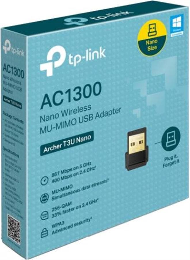 Red USB TP-LINK Wireless AC1300 MU-MIMO (ARCHER T3U NANO)