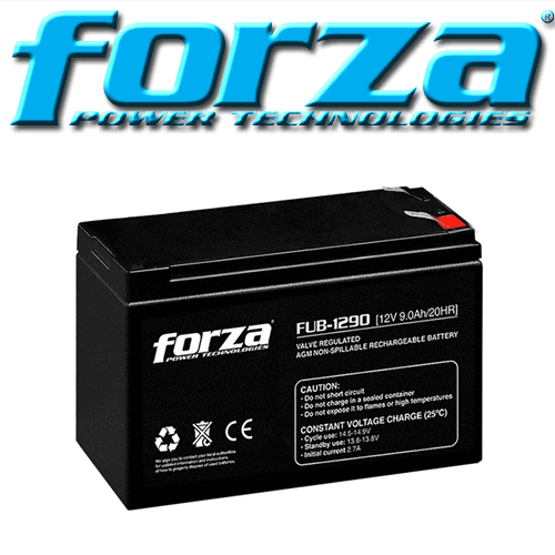 Bateria 12V 9A Para Ups y Alarma Forza (FUB-1290)