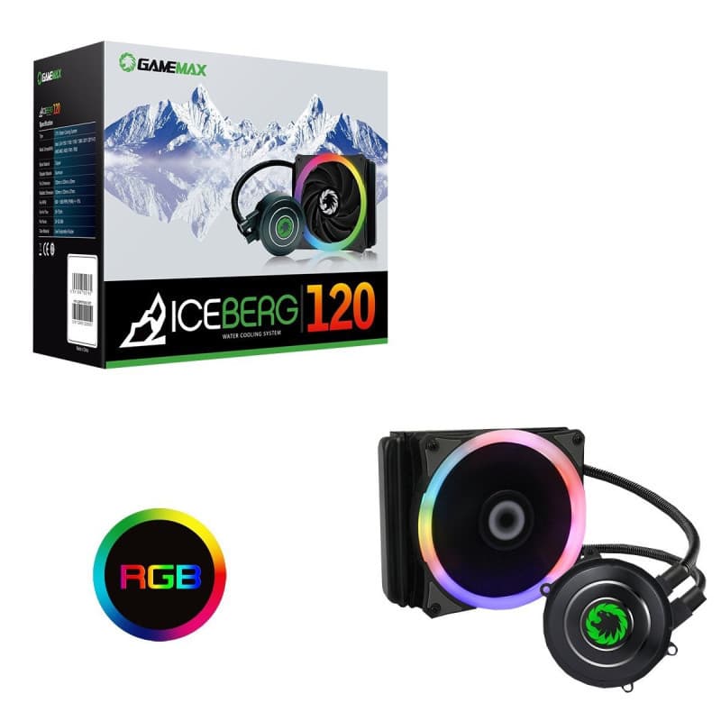 Cooler CPU GameMax Water Iceberg 120 Rainbow