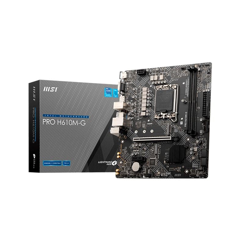 Mother MSI PRO H610M-G DDR5 s1700 12-13va (911-7D46-204)