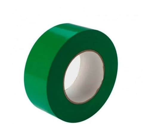 Cinta Aisladora de Pvc Pronext 10mtsx19mmx0,13mm VERDE