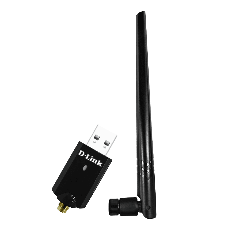 Placa Red Usb D-Link WiFi 5 AC1200 Dual Band (DWA-185)