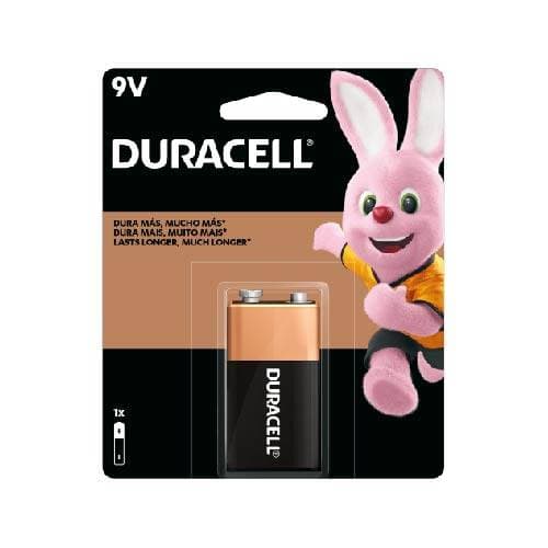 Pila Alcalina Duracell 9v x1