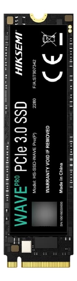 Disco SSD M.2 PCIe 3.0 3500 MB/s 2TB Hiksemi WAVE (HS-SSD-WAVE(P) 2048G)