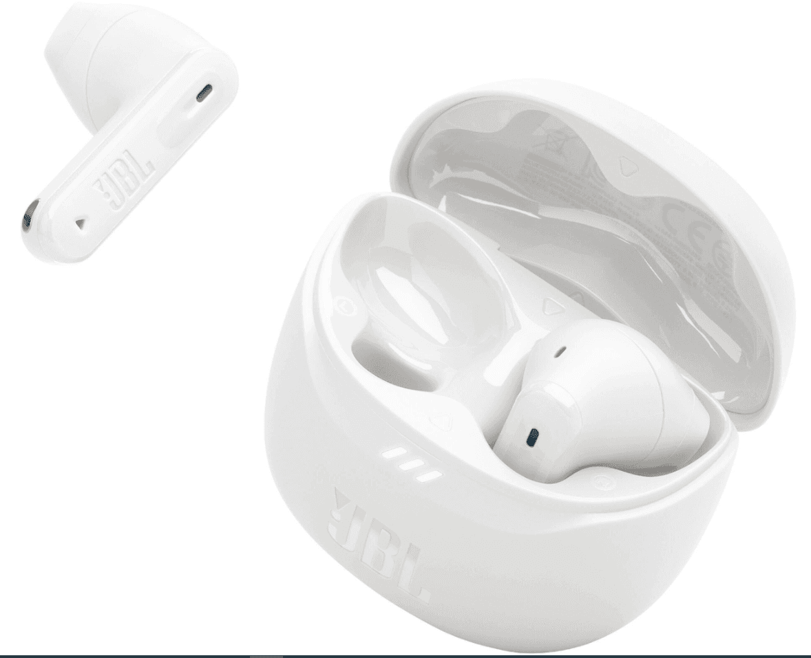 Auricular Bluetooth JBL TUNE FLEX 2 (JBLTFLEX2WHTAM) Blanco