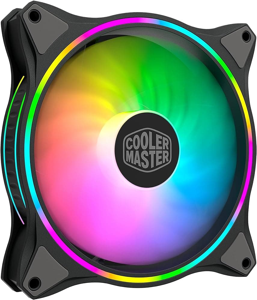 Cooler RGB 140 Mm Cooler Master MASTERFAN MF140 Halo (MFL-B4DW-15NPA-R1)