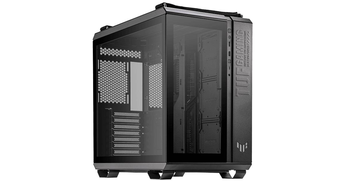 Gabinete Gamer Asus GT502 Tuf Gaming Case Black