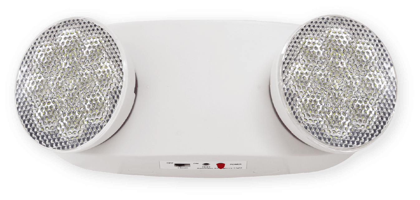 Luz de Emergencia LED 2 Spot 24 Leds Total