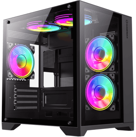 OUTLET Gabinete Gamer Gamemax Infinity Mini FLEX-ATX/ITX (GOLPEADO)