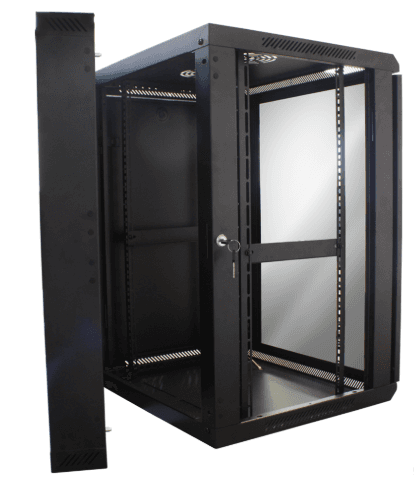 Rack Mural SOHO 19'' 9U 600Mm GLC Desarmado (GLC-MURALP-9U600) Negro