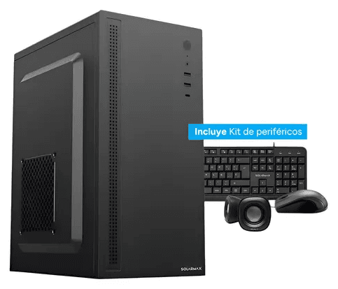 Gabinete Solarmax M-ATX c/Fuente KC-CFA600 (CM-8806-KIT) (IC04 202851 M)