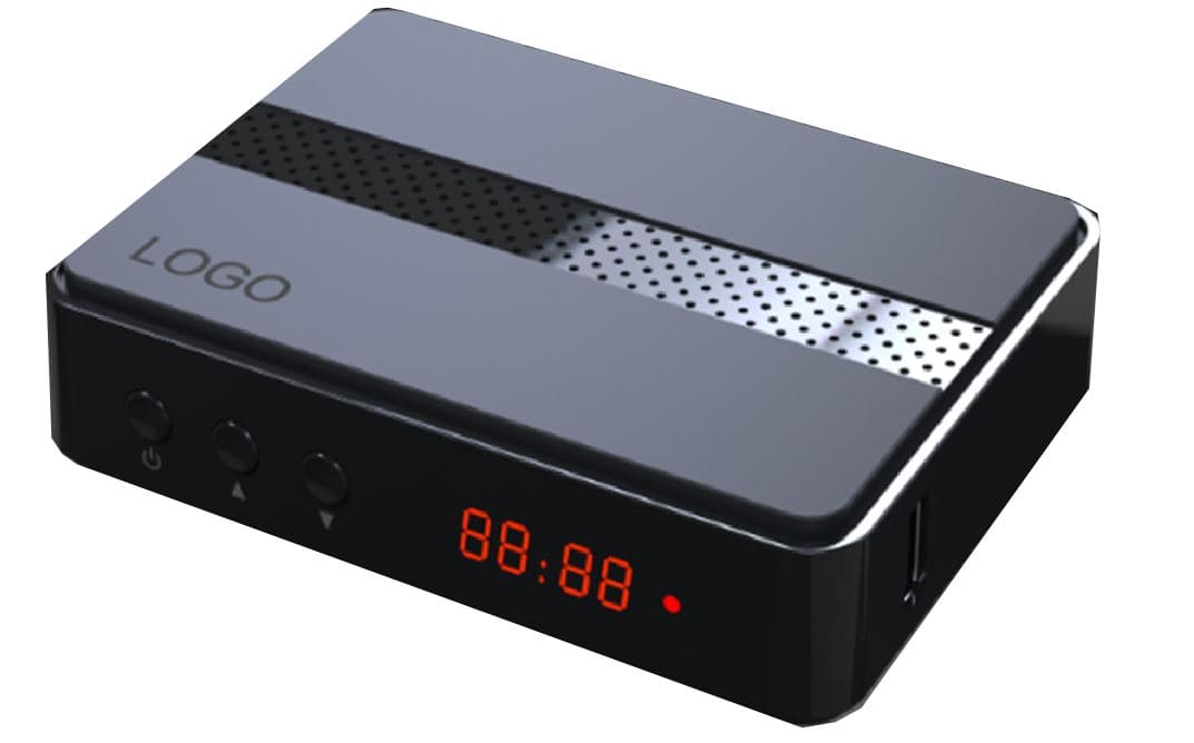 Receptor de TDA, con Display, HDMI y RCA, Función Grabación, Control Remoto