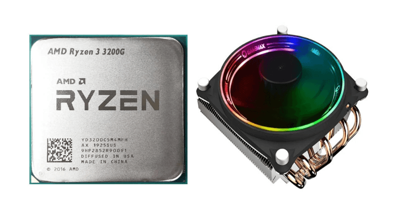 AMD Ryzen 3 3200G 3.6 C/Radeon Vega 8 AM4 OEM + Cooler Gamemax GAMMA 300