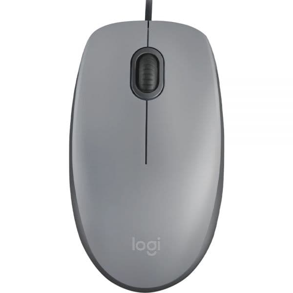 Mouse USB Logitech M110 Silent (M110S 910-006757) Gris