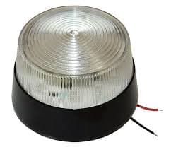Luz Estroboscópica Base a LED de 77mm Transparente