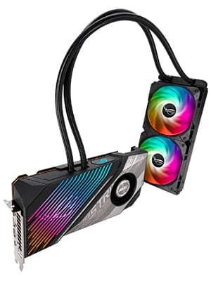Pci-e 16 Gb Geforce Strix LC RX 6800XT DDR6 Asus (ROG-STRIX-LC-RX6800XT-016G-GAMING)