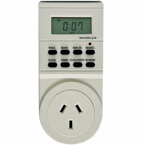 Timer Digital de Pared Semanal