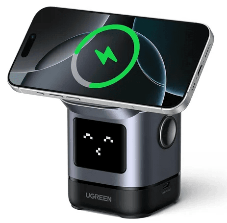 Cargador Inalambrico Magnetico Iphone+Airpods Ugreen (W709)