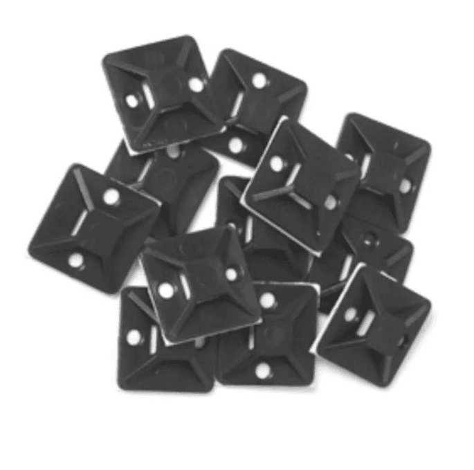 Base Porta Precintos 28mm x 28 mm Tacsa (PTFLB028N)
