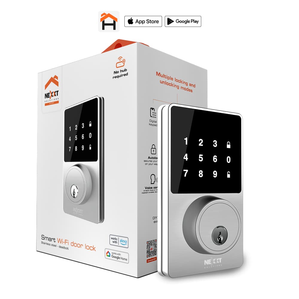 Cerradura Smartlock NEXXT Wifi Silver (NHS-D100-SS)