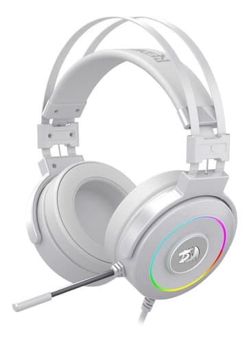 Auricular Gamer Con Microfono Redragon Lamia2 (H320W-RGB) Blanco
