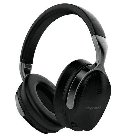 Auricular Bluetooth con Cancelacion de Ruido Moonki MV-S21BT Negro