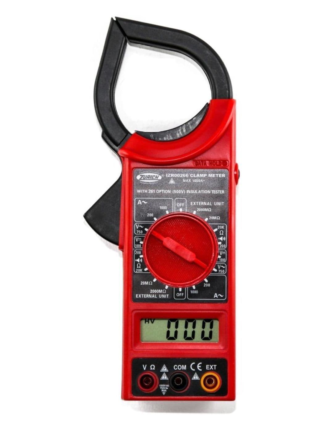 Pinza Amperometrica con Data Hold Zurich (IZR00266)