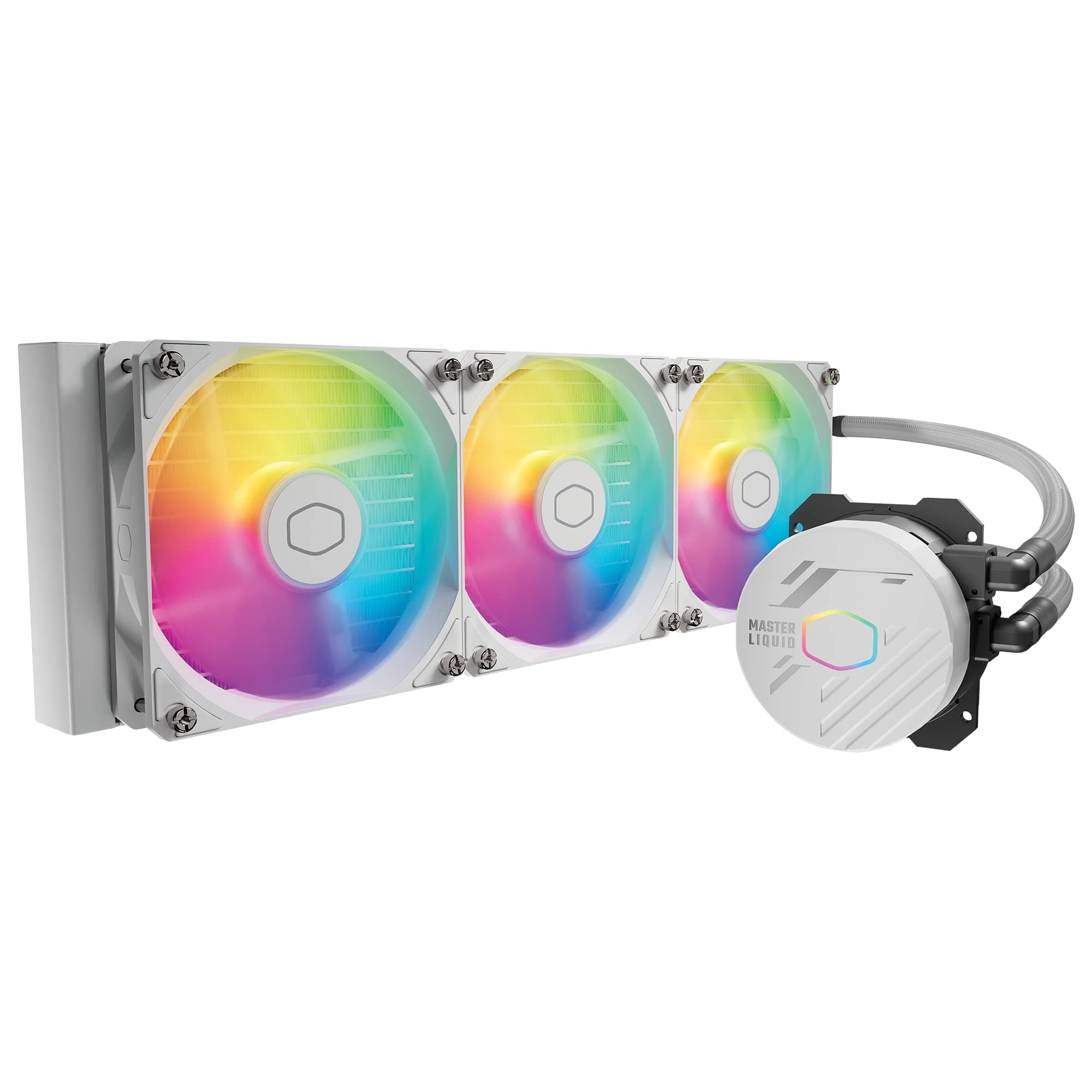 Water Cooler Cooler Master MasterLiquid 360L CORE WHITE (MLW-D36M-A18PZ-RW)